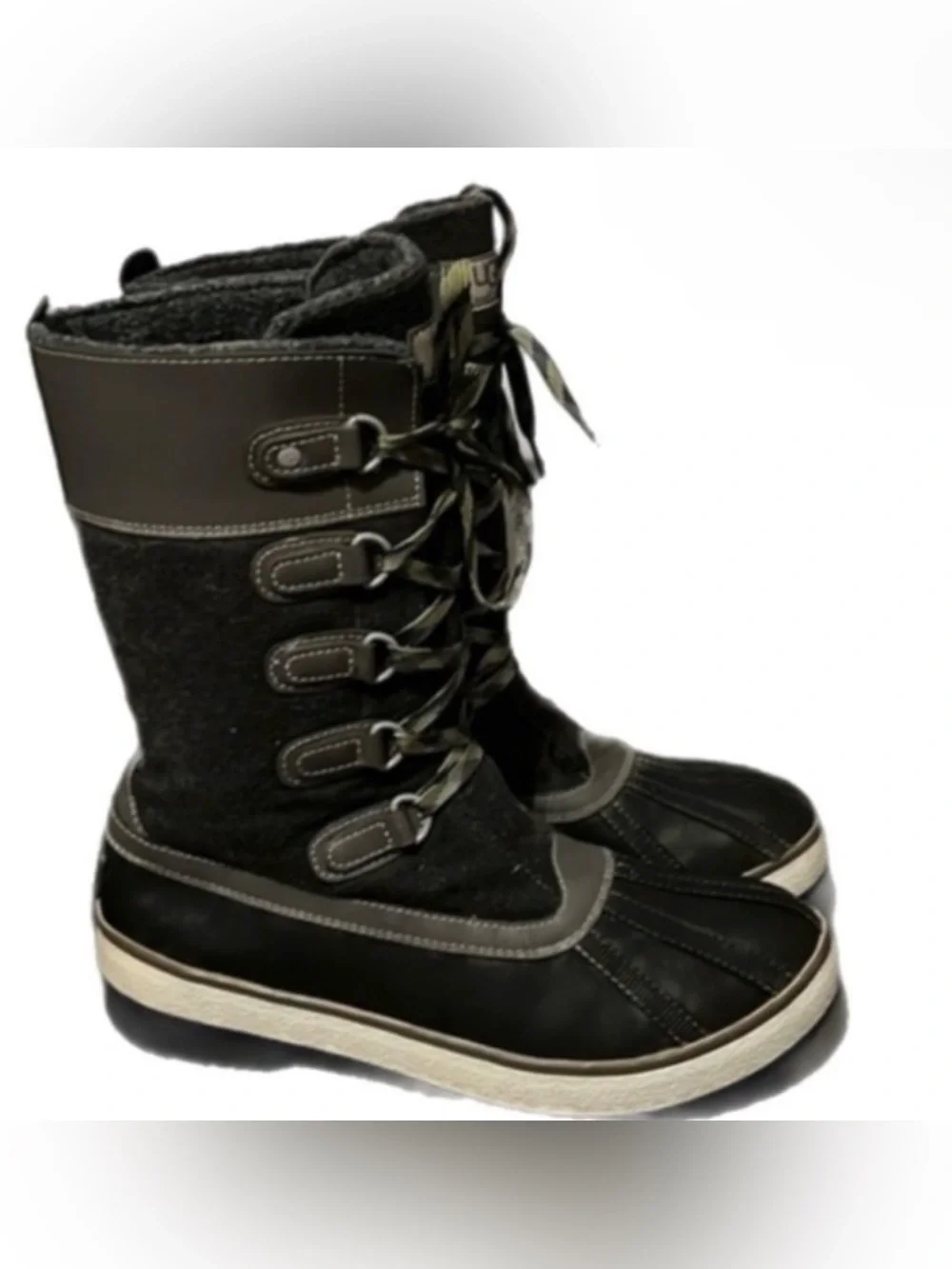 Authentic UGG Signature designer Waterproof boots sz 8 Euro 39